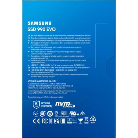 Накопитель SSD M.2 2280 1TB 990 EVO Samsung (MZ-V9E1T0BW) - Нулевой остаток (Feed)  - Нулевой остаток (Feed) 