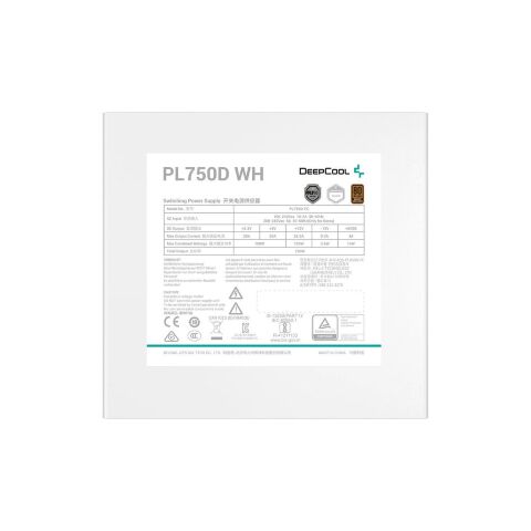 Блок питания Deepcool 750W (PL750D WH) - Блоки питания  - Блоки питания 