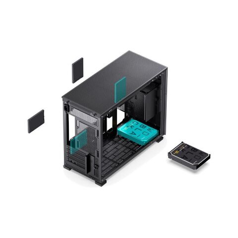Корпус для ПК JONSBO D31 MESH Black - Нулевой остаток (Feed) - Нулевой остаток (Feed)