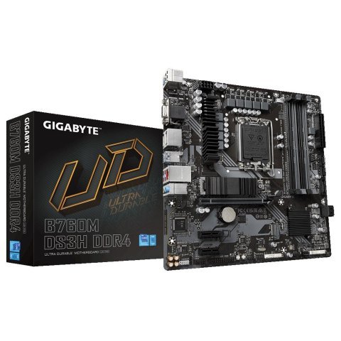 Материнская плата GIGABYTE B760M DS3H DDR4 - Нулевой остаток (Feed)  - Нулевой остаток (Feed)