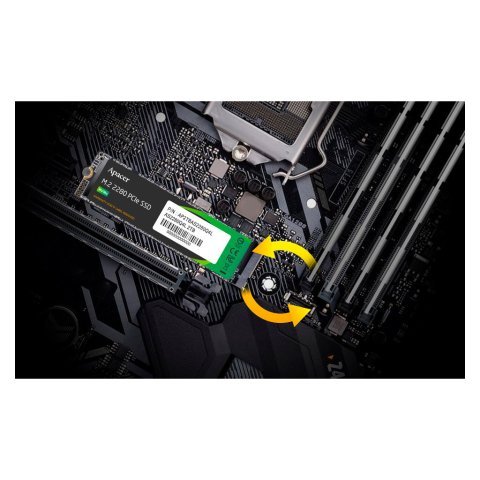 Накопитель SSD M.2 2280 512GB Apacer (AP512GAS2280Q4X-1) - Внутренние SSD  - Внутренние SSD
