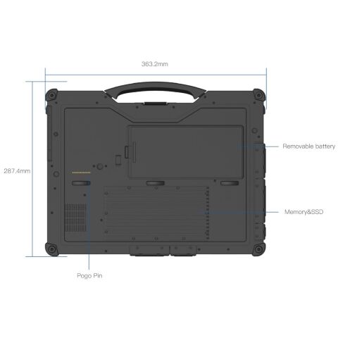 Ноутбук Vinga Scout X14A (X14A-1255321024BWP) - Нулевой остаток (Feed) - Нулевой остаток (Feed)