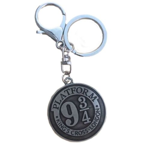 Брелок Harry Potter Hogwarts express Платформа 9 3/4 Гаррі Поттер (колір сірий) -   -  