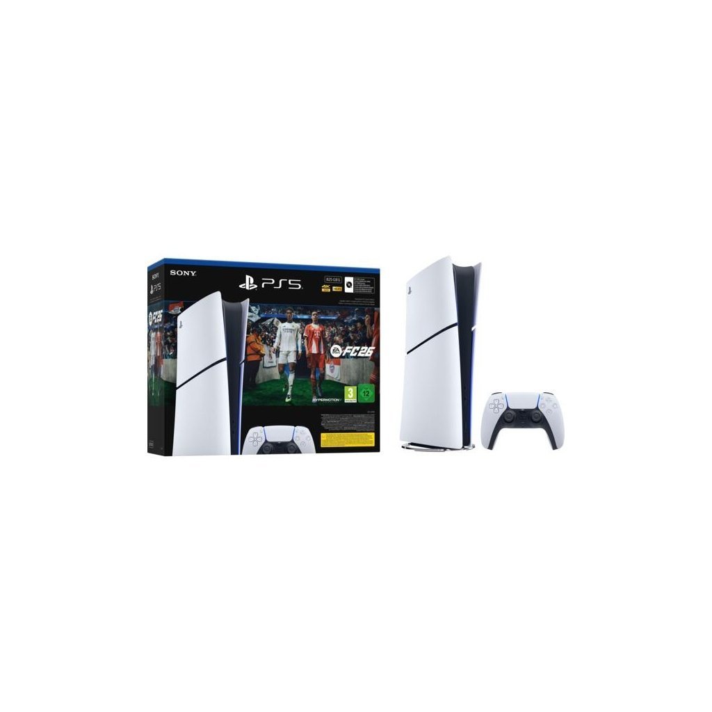 Игровая консоль Sony Playstation 5 Slim Digital 825GB (+EA SPORTS FC 26) (1000049864)
