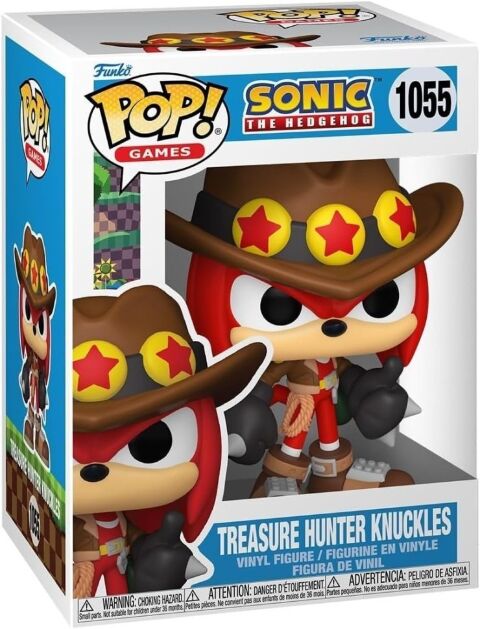 Фігурка Funko Sonic: Treasure Hunter Knuckles Фанко Сонік 1055 (прим. бокс) -   -  