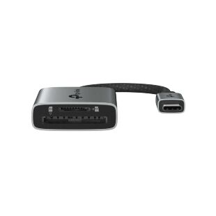 Считыватель флеш-карт TP-Link USB-C SD + TF silver (UA430C)