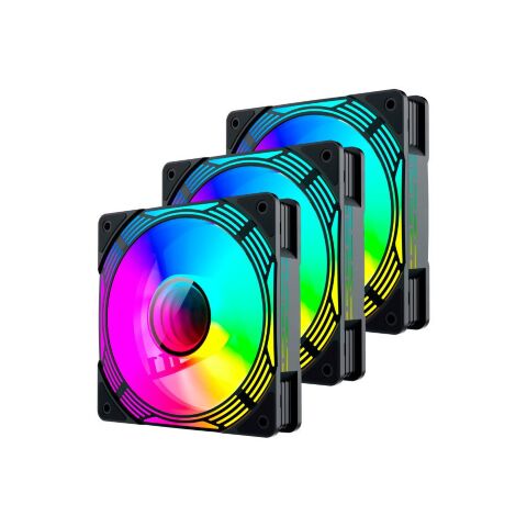 Кулер для корпуса Gamemax KF300 BK - Вентиляторы к корпусам  - Вентиляторы к корпусам 