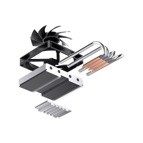 Кулер для процессора JONSBO HP400S Black - Кулеры к процессорам  - Кулеры к процессорам 