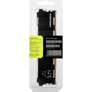 Модуль памяти для компьютера DDR4 8GB 3200 MHz Black Prologix (PRO8GB3200B4)