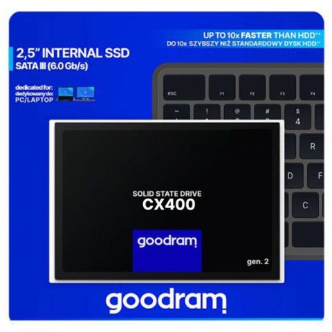 Накопитель SSD 2.5" 1TB Goodram (SSDPR-CX400-01T-G2) - Внутренние SSD  - Внутренние SSD 