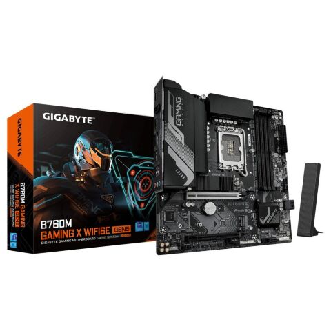 Материнская плата GIGABYTE B760M GAMING X WIFI6E GEN5 (B760M G X WF6E GEN5) - Системные (материнские) платы - Системные (материнские) платы