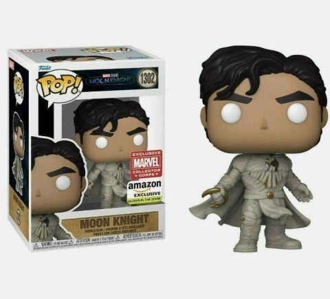 Фигурка Funko Marvel Moon Knight Фанко Лунный рыцарь (Collector Corps Exclusive) Glow 1302 -   -  