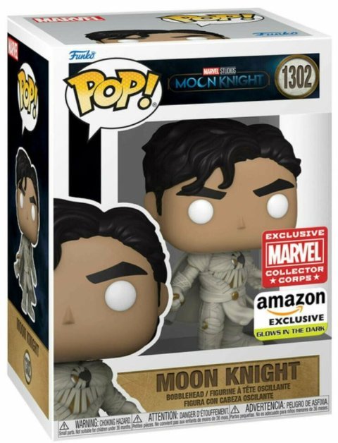 Фигурка Funko Marvel Moon Knight Фанко Лунный рыцарь (Collector Corps Exclusive) Glow 1302 -   -  