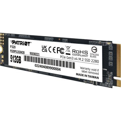 Накопитель SSD M.2 2280 512GB Patriot (P320P512GM28) - Нулевой остаток (Feed)  - Нулевой остаток (Feed) 