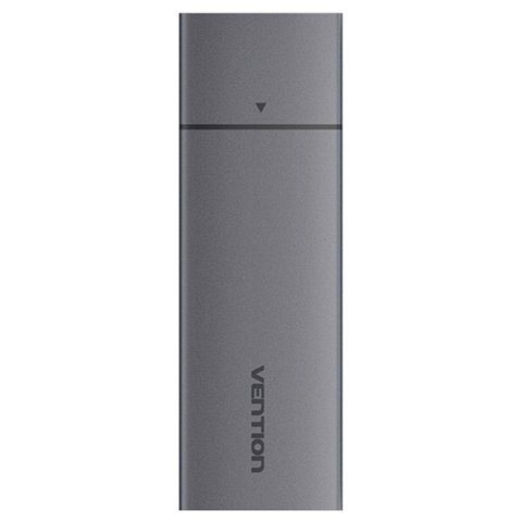 Карман внешний Vention SSD M.2 (NVME) M-key USB Type-C 3.2 gray (KPGH0) - Нулевой остаток (Feed)  - Нулевой остаток (Feed) 