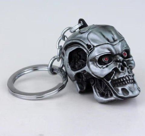 Брелок 3D Термінатор Terminator Skull Head - -