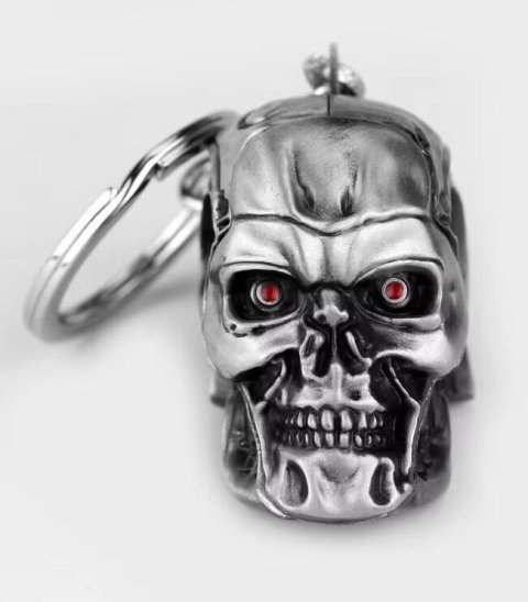 Брелок 3D Термінатор Terminator Skull Head - -