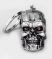 Брелок 3D Термінатор Terminator Skull Head - -