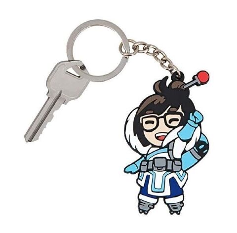 Брелок - Overwatch Keychain - Mei Flat -   -  
