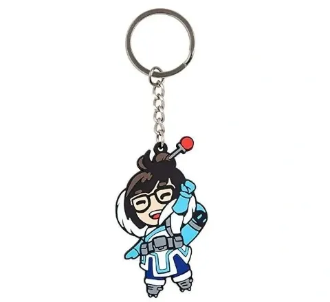 Брелок - Overwatch Keychain - Mei Flat -   -  