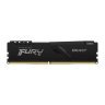 Модуль памяти для компьютера DDR4 16GB (2x8GB) 3600 MHz Fury Beast Black Kingston Fury (ex.HyperX) (KF436C17BBK2/16)