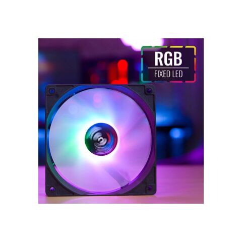 Кулер для корпуса AeroCool Frost 12 PWM FRGB (ACF3-FS11117.11) - Вентиляторы к корпусам  - Вентиляторы к корпусам 