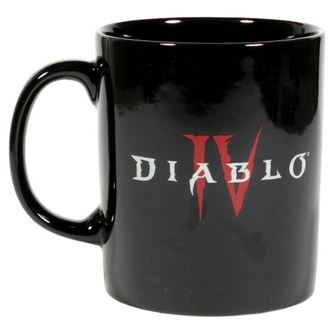 Чашка JINX Diablo IV Hotter Than Hell Black Кружка Діабло 325 ml -   -  