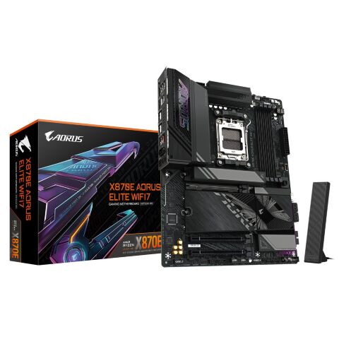 Материнская плата GIGABYTE X870E AORUS ELITE WIFI7 (X870E A ELITE WIFI7) - Системные (материнские) платы  - Системные (материнские) платы 