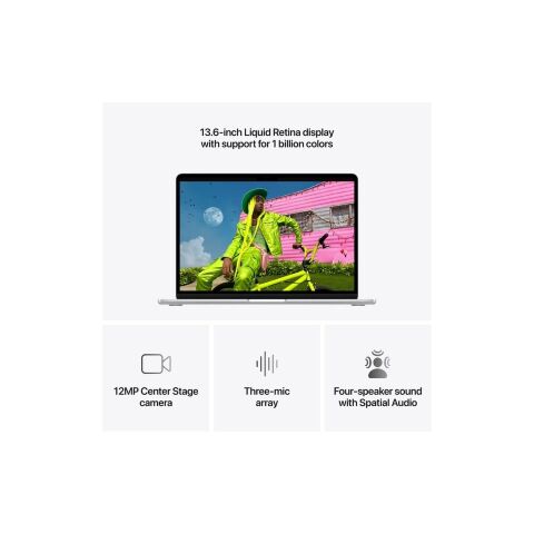 Ноутбук Apple MacBook Air 13 M5 A3449 Silver (MDH84UA/A) - Ноутбуки  - Ноутбуки 