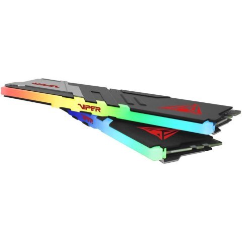 Модуль памяти для компьютера DDR5 64GB (2x32GB) 5600 MHz Viper Venom RGB Patriot (PVVR564G560C40K) - Нулевой остаток (Feed)  - Нулевой остаток (Feed)