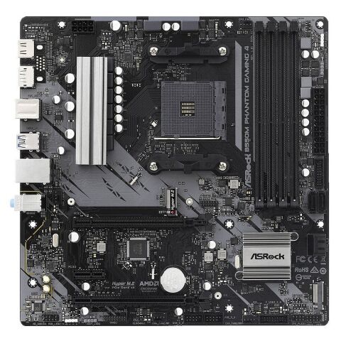 Материнская плата ASRock B550M PHANTOM GAMING 4 - Системные (материнские) платы  - Системные (материнские) платы 