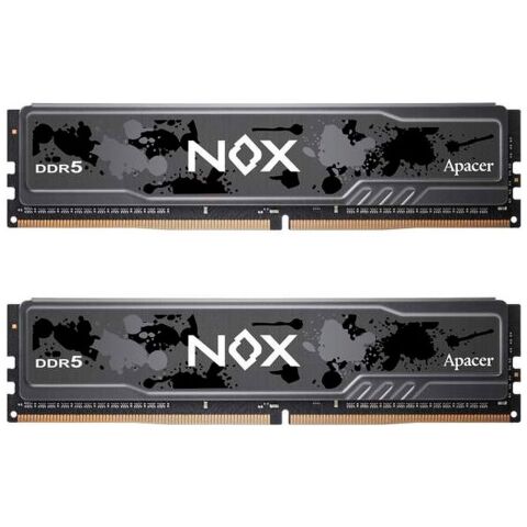 Модуль памяти для компьютера DDR5 32GB (2x16GB) 6000 MHz NOX Apacer (AH5U32G60C622MBAA-2) - Нулевой остаток (Feed)  - Нулевой остаток (Feed) 