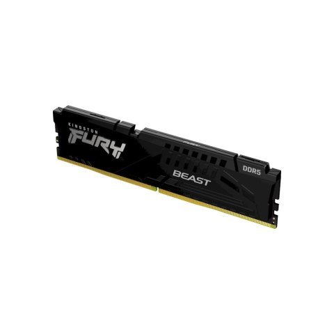Модуль памяти для компьютера DDR5 16GB 5200 MHz Beast AM5 Black Kingston Fury (ex.HyperX) (KF552C36BBE-16) - Нулевой остаток (Feed)  - Нулевой остаток (Feed)