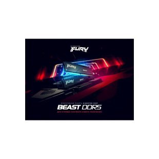 Модуль памяти для компьютера DDR5 16GB 5200 MHz Beast AM5 Black Kingston Fury (ex.HyperX) (KF552C36BBE-16)