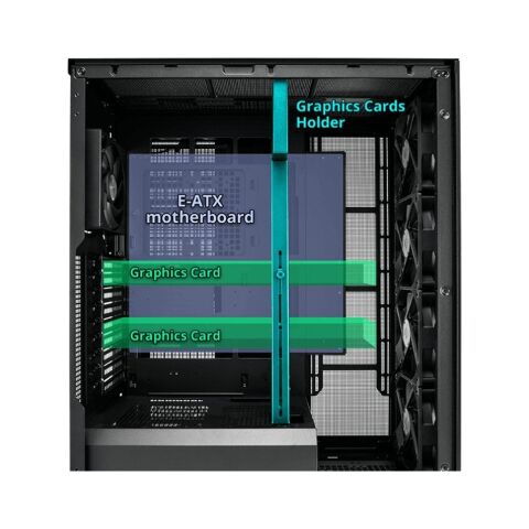 Корпус для ПК FSP U500-B - Корпуса - Корпуса