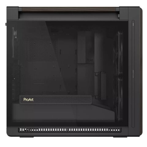 Корпус для ПК ASUS ProArt PA602 Walnut Wood Tempered Glass Modern Black (90DC00J0-B09030) - Корпуса - Корпуса