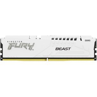 Модуль памяти для компьютера DDR5 32GB (2x16GB) 5200 MHz Beast EXPO White Kingston Fury (ex.HyperX) (KF552C36BWEK2-32)
