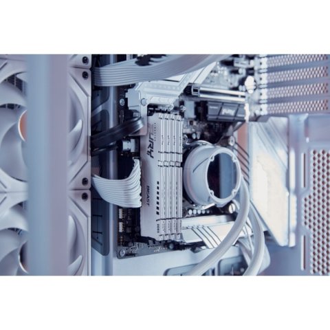 Модуль памяти для компьютера DDR5 32GB (2x16GB) 5200 MHz Beast EXPO White Kingston Fury (ex.HyperX) (KF552C36BWEK2-32) - Нулевой остаток (Feed) - Нулевой остаток (Feed)