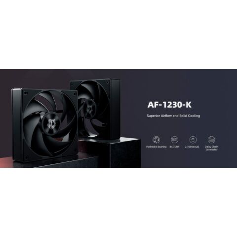 Кулер для корпуса ID-Cooling AF-1230-K - Нулевой остаток (Feed)  - Нулевой остаток (Feed) 