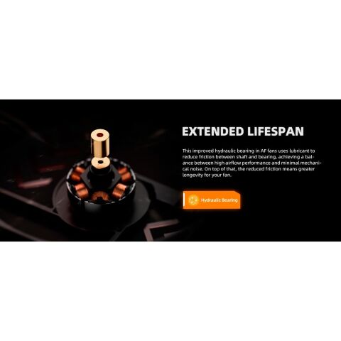 Кулер для корпуса ID-Cooling AF-1230-K - Нулевой остаток (Feed)  - Нулевой остаток (Feed) 