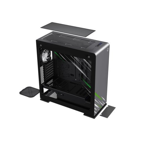 Корпус Gamemax VEGA PRO GY - Нулевой остаток (Feed)  - Нулевой остаток (Feed) 