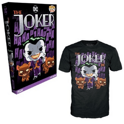 Футболка Funko Boxed Tee: DC Comics Joker фанко Джокер (розмір L) -   -  