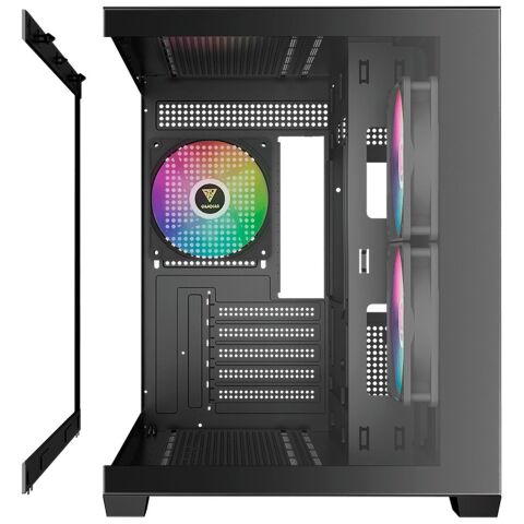Корпус для ПК Gamdias AURA GC10M V2 ARGB (4711514503159) - Нулевой остаток (Feed)  - Нулевой остаток (Feed) 