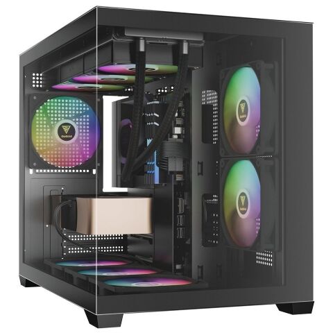 Корпус для ПК Gamdias AURA GC10M V2 ARGB (4711514503159) - Нулевой остаток (Feed)  - Нулевой остаток (Feed) 