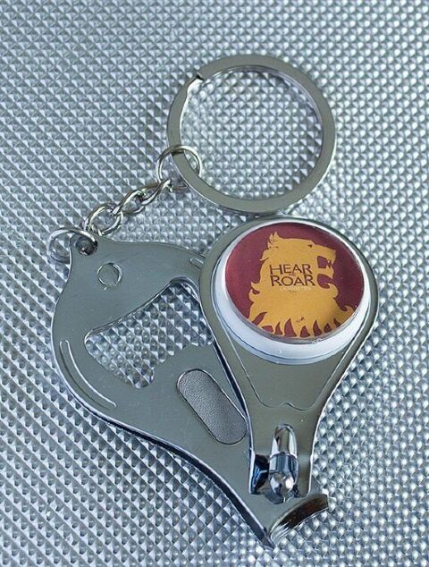 Брелок Game of Thrones Lannister з кусачками для нігтів і відкривачкою -   -  