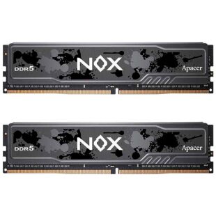 Модуль памяти для компьютера DDR5 32GB (2x16GB) 5600 MHz NOX Apacer (AH5U32G56C522MBAA-2)