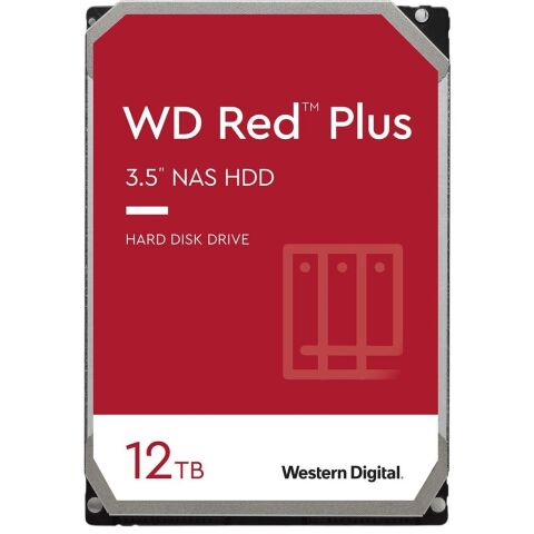Жесткий диск 3.5" 12TB Red Plus WD (WD120EFGX) - Жесткие диски (HDD)  - Жесткие диски (HDD) 