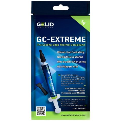Термопаста Gelid Solutions GC-Extreme 1g (TC-GC-03-D) - Термопасты  - Термопасты 