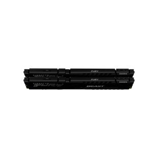Модуль памяти для компьютера DDR5 32GB (2x16GB) 5200 MHz Beast AM5 Black Kingston Fury (ex.HyperX) (KF552C36BBEK2-32)