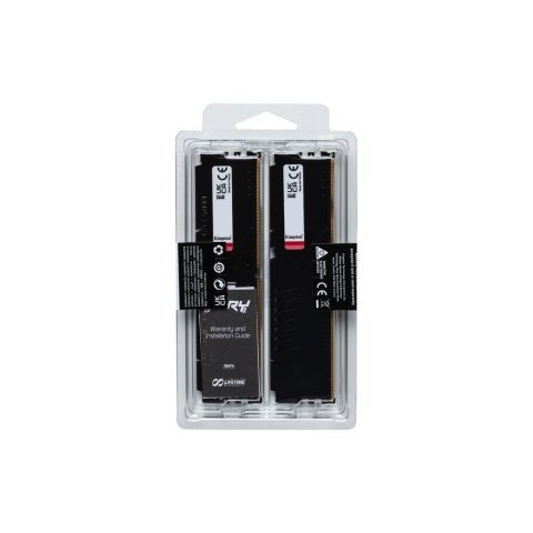 Модуль памяти для компьютера DDR5 32GB (2x16GB) 5200 MHz Beast AM5 Black Kingston Fury (ex.HyperX) (KF552C36BBEK2-32) - Нулевой остаток (Feed)  - Нулевой остаток (Feed)